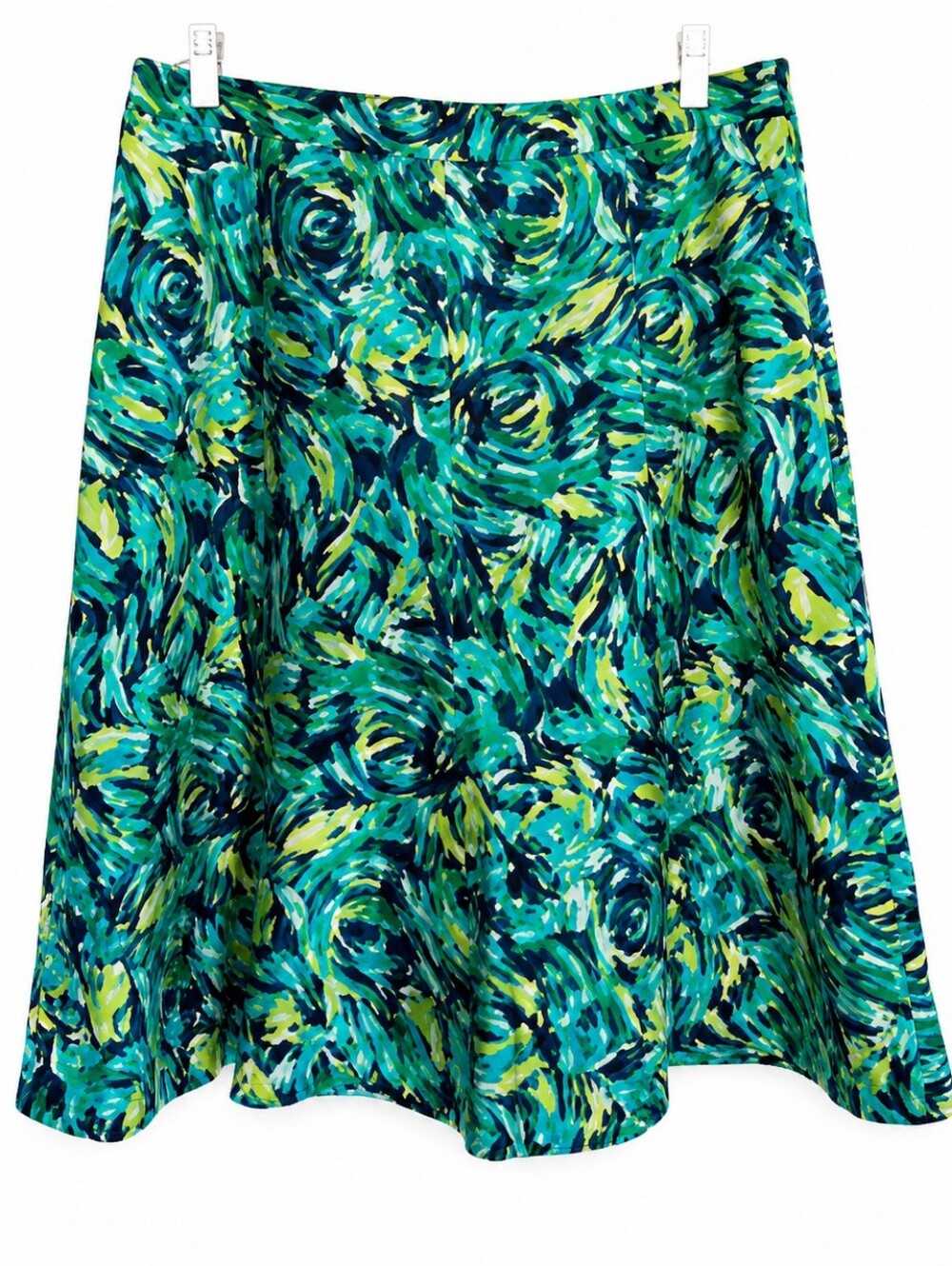 RQT Floral A-line Cotton Skirt sz Medium